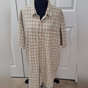 Carhartt Relaxed Fit Men's Plaid Shirt    Size XXL